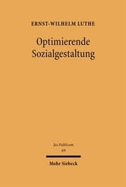 Cover von Optimierende Sozialgestaltung