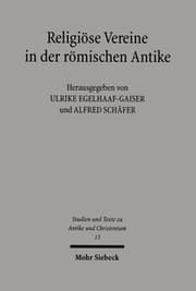 Cover von Religiöse Vereine in der römischen Antike