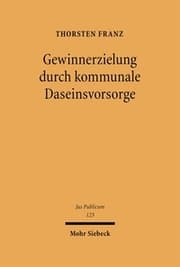 Cover von Gewinnerzielung durch kommunale Daseinsvorsorge