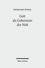 Cover von Gott als Geheimnis der Welt