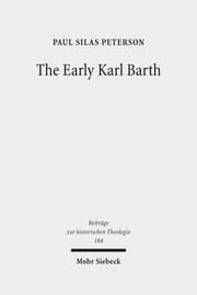 Cover von The Early Karl Barth