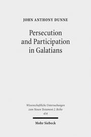 Cover von Persecution and Participation in Galatians