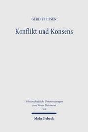 Cover von Konflikt und Konsens