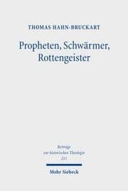 Cover von Propheten, Schwärmer, Rottengeister