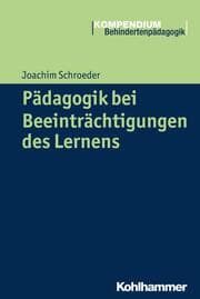 Cover von Pädagogik bei Beeinträchtigungen des Lernens