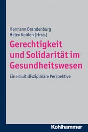 Cover von Gerechtigkeit und Solidarität im Gesundheitswesen