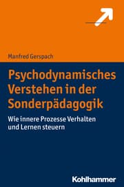 Cover von Psychodynamisches Verstehen in der Sonderpädagogik