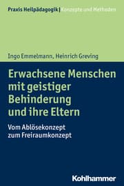 Cover von Erwachsene Menschen mit geistiger Behinderung und ihre Eltern