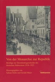 Cover von Von der Monarchie zur Republik
