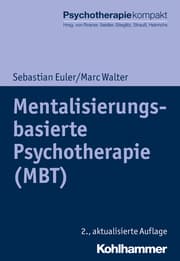 Cover von Mentalisierungsbasierte Psychotherapie (MBT)