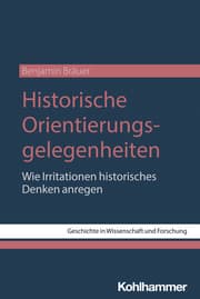 Cover von Historische Orientierungsgelegenheiten