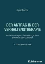 Cover von Der Antrag in der Verhaltenstherapie