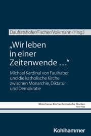 Cover von 'Wir leben in einer Zeitenwende '