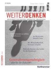 Cover von WEITERDENKEN 2/2026