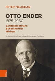 Cover von Otto Ender 1875-1960