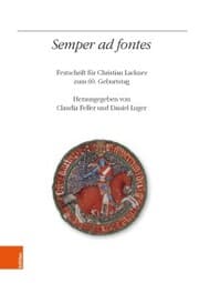 Cover von 'Semper ad fontes'