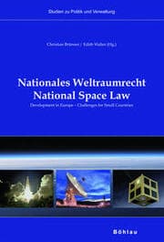 Cover von Nationales Weltraumrecht / National Space Law