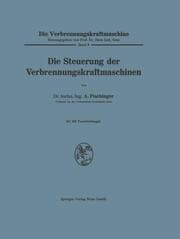 Cover von Die Steuerung der Verbrennungskraftmaschinen