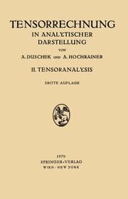 Cover von Grundzüge der Tensorrechnung in Analytischer Darstellung