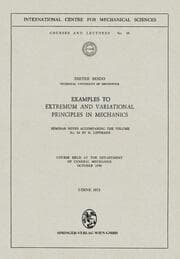 Cover von Examples to Extremum and Variational Principles in Mechanics