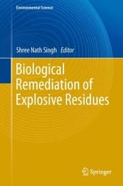Cover von Biological Remediation of Explosive Residues