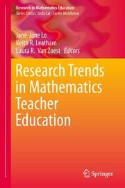 Cover von Research Trends in Mathematics Teacher Education