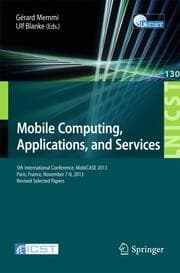 Cover von Mobile Computing, Applications, and Services