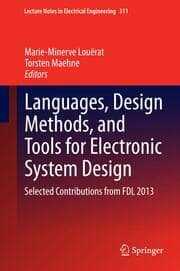 Cover von Languages, Design Methods, and Tools for Electronic System Design