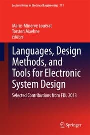 Cover von Languages, Design Methods, and Tools for Electronic System Design