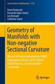 Cover von Geometry of Manifolds with Non-negative Sectional Curvature