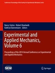 Cover von Experimental and Applied Mechanics, Volume 6