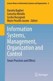 Cover von Information Systems, Management, Organization and Control