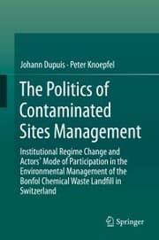 Cover von The Politics of Contaminated Sites Management
