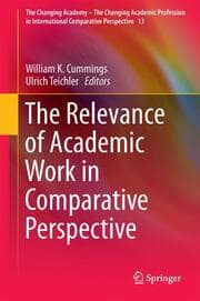 Cover von The Relevance of Academic Work in Comparative Perspective