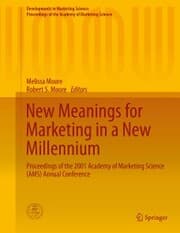 Cover von New Meanings for Marketing in a New Millennium