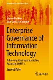 Cover von Enterprise Governance of Information Technology