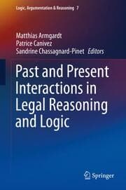 Cover von Past and Present Interactions in Legal Reasoning and Logic