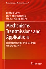 Cover von Mechanisms, Transmissions and Applications