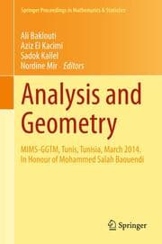 Cover von Analysis and Geometry
