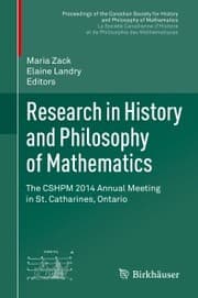 Cover von Research in History and Philosophy of Mathematics