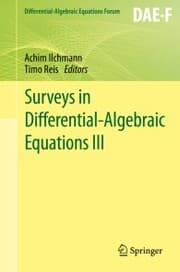 Cover von Surveys in Differential-Algebraic Equations III