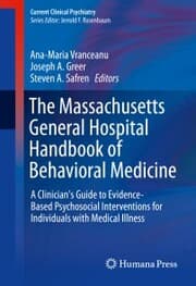Cover von The Massachusetts General Hospital Handbook of Behavioral Medicine
