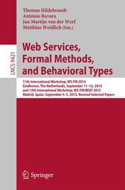 Cover von Web Services, Formal Methods, and Behavioral Types