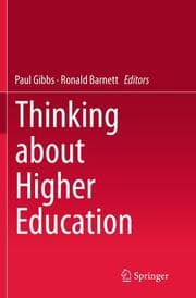 Cover von Thinking about Higher Education