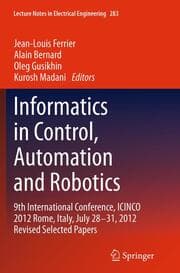 Cover von Informatics in Control, Automation and Robotics