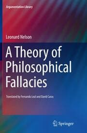 Cover von A Theory of Philosophical Fallacies