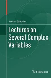 Cover von Lectures on Several Complex Variables