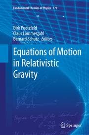 Cover von Equations of Motion in Relativistic Gravity