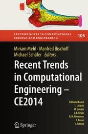 Cover von Recent Trends in Computational Engineering - CE2014