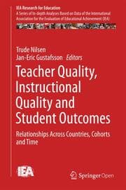 Cover von Teacher Quality, Instructional Quality and Student Outcomes